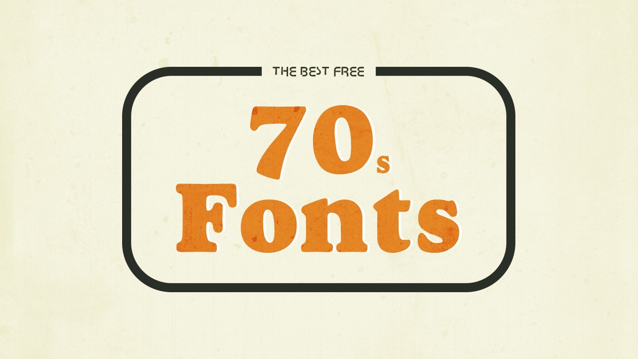 fonts 70s free ttf